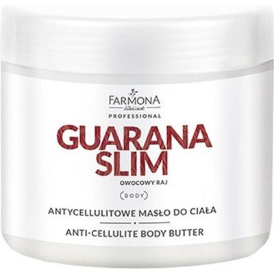 Farmona, Lotion pour le corps, PROFESSIONAL Guarana Slim beurre corporel anti-cellulite masło do ciała 500ml (Beurre corporel, 500 ml) - Publicité Farmona, Lotion pour le corps, PROFESSIONAL Guarana Slim beurre corporel anti-cellulite masło do ciała 500ml (Beurre corporel, 500 ml) - Publicité