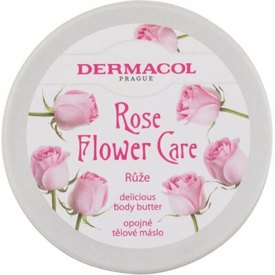 Beurre corporel à la rose Dermacol - Nourrissant, Parfumé, 75ml - Publicité Beurre corporel à la rose Dermacol - Nourrissant, Parfumé, 75ml - Publicité