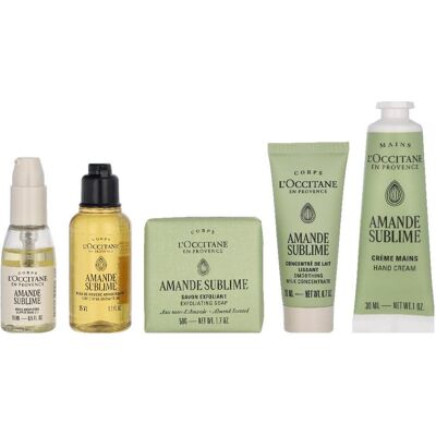 L'Occitane, Set cadeau beauté, Aromatherapy Oil 15ml Hand Cream 30ml Shampoo Oil 75ml Body Cream 20ml Soap 50g Gift Set (Set soin du corps) - Publicité L'Occitane, Set cadeau beauté, Aromatherapy Oil 15ml Hand Cream 30ml Shampoo Oil 75ml Body Cream 20ml Soap 50g Gift Set (Set soin du corps) - Publicité