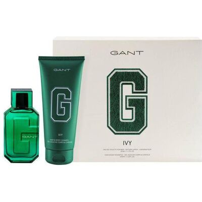 Gant Ivy Amber Fougere Set - Eau de Toilette & Shampoo - Publicité Gant Ivy Amber Fougere Set - Eau de Toilette & Shampoo - Publicité