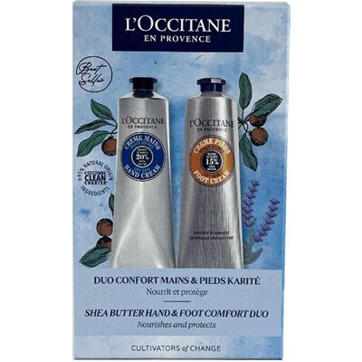 L'Occitane Duo de Karité - Soins pour mains et pieds - Édition limitée - Publicité L'Occitane Duo de Karité - Soins pour mains et pieds - Édition limitée - Publicité
