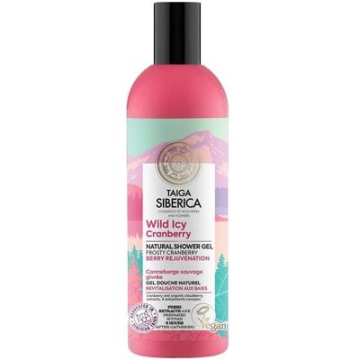 Gel douche revitalisant aux cranberries sauvages de Natura Siberica - Gel douche - Publicité Gel douche revitalisant aux cranberries sauvages de Natura Siberica - Gel douche - Publicité