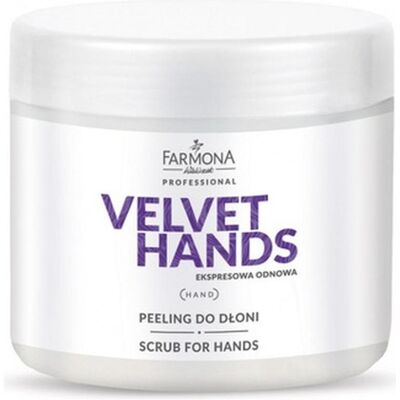 Farmona, Crème pour les mains, Professional - Gommage pour les mains Velvet Hands (550 ml) - Publicité Farmona, Crème pour les mains, Professional - Gommage pour les mains Velvet Hands (550 ml) - Publicité