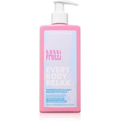 Farmona, Lotion pour le corps, Baume Corporel Apaisant Tutti Frutti Everybody Relax (250 ml) - Publicité Farmona, Lotion pour le corps, Baume Corporel Apaisant Tutti Frutti Everybody Relax (250 ml) - Publicité
