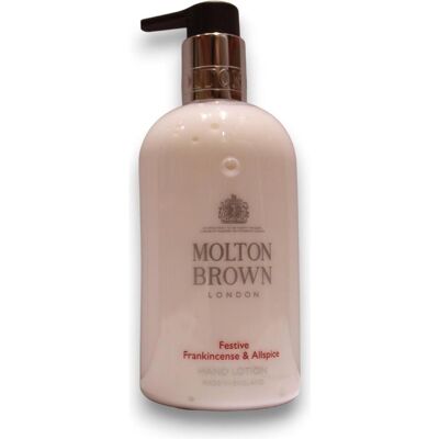 Molton Brown, Crème pour les mains, Bath Body Festive Lotion pour les mains Frankincense & Allspice 300 ml (300 ml) - Publicité Molton Brown, Crème pour les mains, Bath Body Festive Lotion pour les mains Frankincense & Allspice 300 ml (300 ml) - Publicité