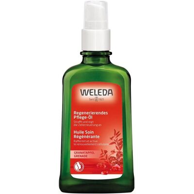 Weleda, Lotion pour le corps, Huile de régénération de la grenade (Huile pour le corps, 100 ml) - Publicité Weleda, Lotion pour le corps, Huile de régénération de la grenade (Huile pour le corps, 100 ml) - Publicité
