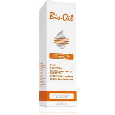 Huile Soins Peau Bio-Oil - Nourrissante, Unifie le Teint - 200ml - Publicité Huile Soins Peau Bio-Oil - Nourrissante, Unifie le Teint - 200ml - Publicité