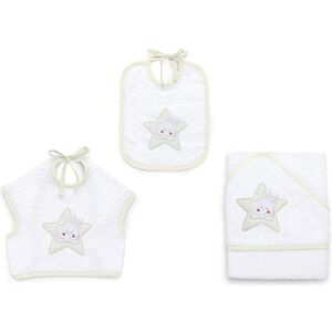 Italbaby, Bavoir, Set d'éponge étoilée 3 pièces - Publicité Italbaby, Bavoir, Set d'éponge étoilée 3 pièces - Publicité