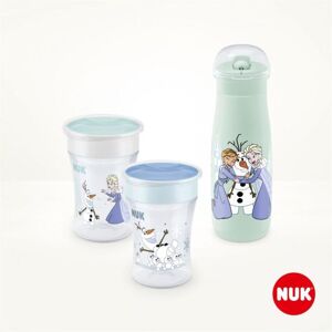 NUK, Biberon, Mini Magic 360 Babybecher mit Deckel Frozen Elsa 230 ml (230 ml) - Publicité NUK, Biberon, Mini Magic 360 Babybecher mit Deckel Frozen Elsa 230 ml (230 ml) - Publicité