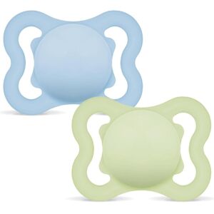 MAM, Tétine, - Air Silk 0-6m 2p Box V - Blue - 0-6m (2x, 0 - 6 Mois) - Publicité MAM, Tétine, - Air Silk 0-6m 2p Box V - Blue - 0-6m (2x, 0 - 6 Mois) - Publicité
