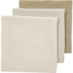 Meyco Mousseline Lavée 3 pièces - Brun Sable Foncé - Lingettes - Publicité Meyco Mousseline Lavée 3 pièces - Brun Sable Foncé - Lingettes - Publicité