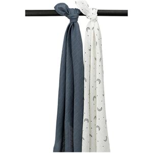 Meyco Mousseline Grande Pack de 2 120x120 cm - Publicité Meyco Mousseline Grande Pack de 2 120x120 cm - Publicité