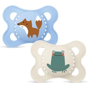 MAM, Tétine, - Original Nature Teat - Blue - 0-6m (0 - 6 Mois) - Publicité MAM, Tétine, - Original Nature Teat - Blue - 0-6m (0 - 6 Mois) - Publicité