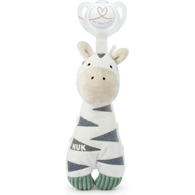 NUK, Tétine : accessoires, Doudou pour tétine Littl.F.Z - Publicité NUK, Tétine : accessoires, Doudou pour tétine Littl.F.Z - Publicité