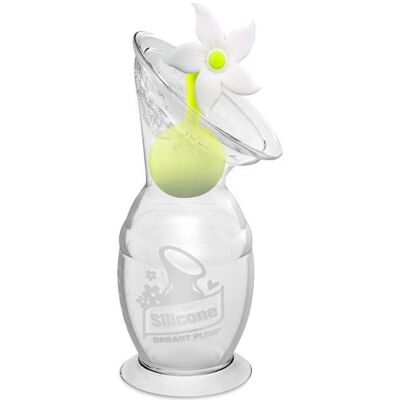 Haakaa, Tire-lait, Tire-lait avec tétine 150ml + kit bouchon fleur - Blanc - Publicité Haakaa, Tire-lait, Tire-lait avec tétine 150ml + kit bouchon fleur - Blanc - Publicité