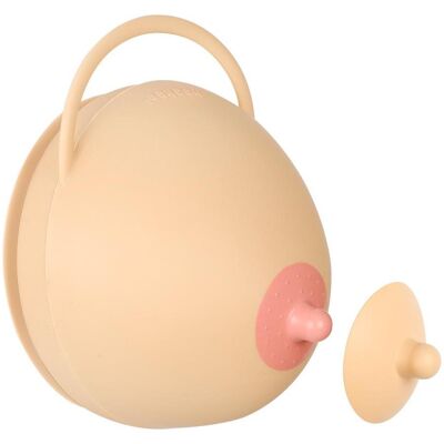 Haakaa, Tire-lait : accessoires, Démonstration de lactation en silicone - Ivory - Publicité Haakaa, Tire-lait : accessoires, Démonstration de lactation en silicone - Ivory - Publicité
