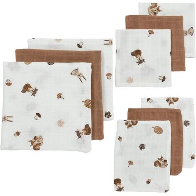 Meyco - Forest Animals Starterset - 9-piece - Coffret Bébé - Publicité Meyco - Forest Animals Starterset - 9-piece - Coffret Bébé - Publicité