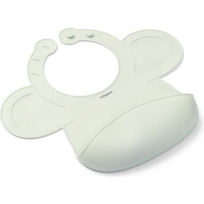 Babyono, Bavoir, bavoir silicone 6M+ avec fermeture réglable (6 Mois) - Publicité Babyono, Bavoir, bavoir silicone 6M+ avec fermeture réglable (6 Mois) - Publicité