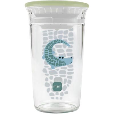 MAM, Biberon, - Easy To Drink Cup - Blue - 290ml (290 ml) - Publicité MAM, Biberon, - Easy To Drink Cup - Blue - 290ml (290 ml) - Publicité