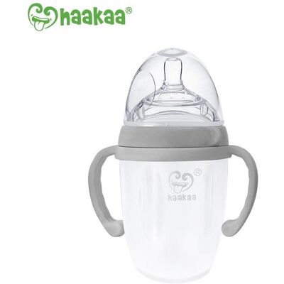 Biberon bébé génération 3 250ml - Gris - Publicité Biberon bébé génération 3 250ml - Gris - Publicité