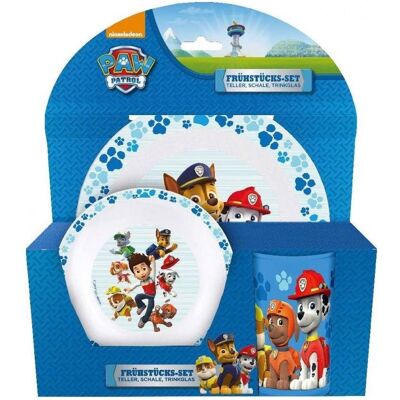 pos, Vaisselle + couverts pour enfants, Set de petit déjeuner - Publicité pos, Vaisselle + couverts pour enfants, Set de petit déjeuner - Publicité