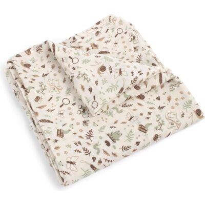 Filibabba Mousseline 120x120 cm - Vêtements bébé - Publicité Filibabba Mousseline 120x120 cm - Vêtements bébé - Publicité