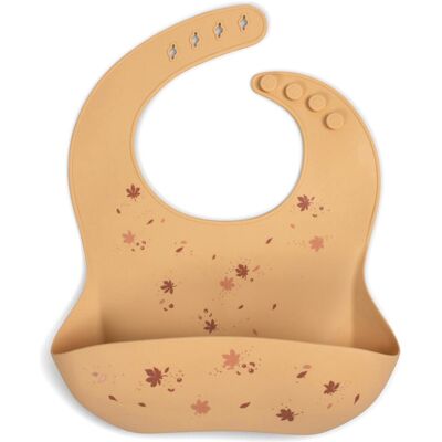 Bavoirs pour bébé Filibabba - Jaune - Réglable, Silicone sans BPA - Publicité Bavoirs pour bébé Filibabba - Jaune - Réglable, Silicone sans BPA - Publicité