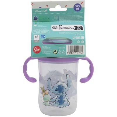 Stor, Vaisselle + couverts pour enfants, Häkelbecher für Kinder 395 ml Stitch - Publicité Stor, Vaisselle + couverts pour enfants, Häkelbecher für Kinder 395 ml Stitch - Publicité