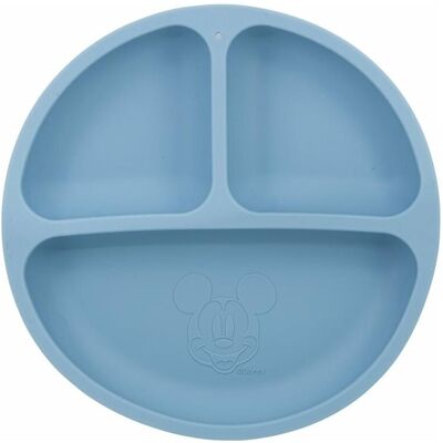 Stor, Vaisselle + couverts pour enfants, Assiette en silicone Mickey Mouse - Publicité Stor, Vaisselle + couverts pour enfants, Assiette en silicone Mickey Mouse - Publicité