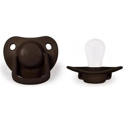 Filibabba, Tétine, Lot de 2 tétines - Chocolat 0-6 mois (2x, 0 - 6 Mois) - Publicité Filibabba, Tétine, Lot de 2 tétines - Chocolat 0-6 mois (2x, 0 - 6 Mois) - Publicité