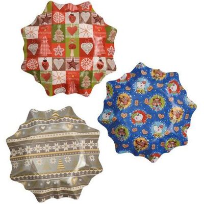 Papstar, Vaisselle de pique-nique, Assiette de l'Avent en forme d'étoile, diamètre : 280 mm (2x) - Publicité Papstar, Vaisselle de pique-nique, Assiette de l'Avent en forme d'étoile, diamètre : 280 mm (2x) - Publicité