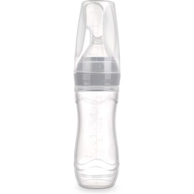 Haakaa, Biberon, Presser le biberon avec une cuillère (120 ml) - Publicité Haakaa, Biberon, Presser le biberon avec une cuillère (120 ml) - Publicité