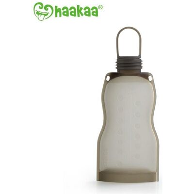 Haakaa, Récipients à nourriture pour bébés, Gourde de conservation de lait maternel - Publicité Haakaa, Récipients à nourriture pour bébés, Gourde de conservation de lait maternel - Publicité