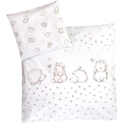 Julius Zöllner, Linge de lit pour enfants, Hérisson (80 x 80 cm, 35 x 40 cm) - Publicité Julius Zöllner, Linge de lit pour enfants, Hérisson (80 x 80 cm, 35 x 40 cm) - Publicité