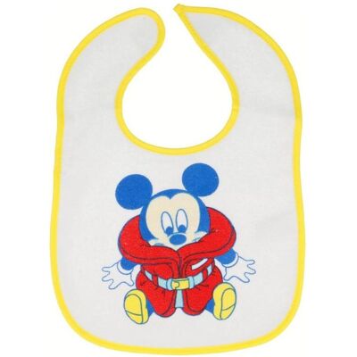 Mickey Mouse, Bavoir, Bavoir 2 vnt. (6 Mois) - Publicité Mickey Mouse, Bavoir, Bavoir 2 vnt. (6 Mois) - Publicité