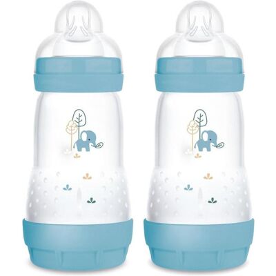 Biberon MAM Easy Start - 260 ml, Anti-Colique, Bleu - Publicité Biberon MAM Easy Start - 260 ml, Anti-Colique, Bleu - Publicité