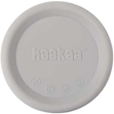 Haakaa, Tire-lait : accessoires, Milchpumpe Silikondeckel - Grau - Publicité Haakaa, Tire-lait : accessoires, Milchpumpe Silikondeckel - Grau - Publicité