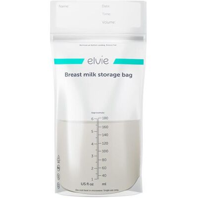 Elvie, Récipients à nourriture pour bébés, Breast milk storage bags, 100 pcs - Publicité Elvie, Récipients à nourriture pour bébés, Breast milk storage bags, 100 pcs - Publicité