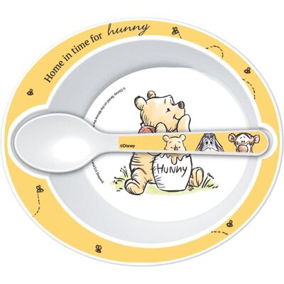 Stor, Vaisselle + couverts pour enfants, - Baby 2-pc. Set - Bowl Spoon, WTP - Publicité Stor, Vaisselle + couverts pour enfants, - Baby 2-pc. Set - Bowl Spoon, WTP - Publicité