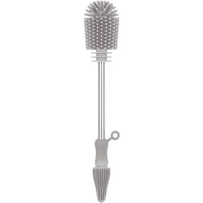 Haakaa, Tire-lait : accessoires, Brosse de nettoyage double face Soft - Gris clair - Publicité Haakaa, Tire-lait : accessoires, Brosse de nettoyage double face Soft - Gris clair - Publicité