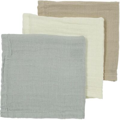 Meyco, Lange + bavoir, Lingettes de rinçage (30 x 30 cm) - Publicité Meyco, Lange + bavoir, Lingettes de rinçage (30 x 30 cm) - Publicité