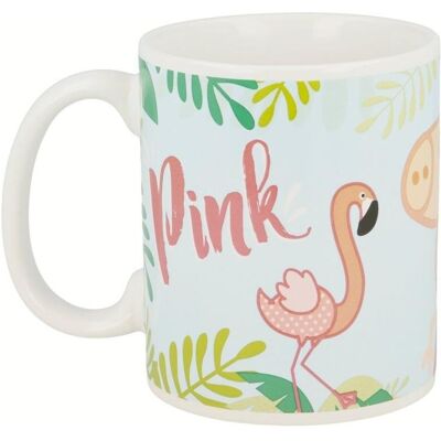 Stor, Vaisselle + couverts pour enfants, Keramiktasse 325 ml Peppa Pig Flamingo - Publicité Stor, Vaisselle + couverts pour enfants, Keramiktasse 325 ml Peppa Pig Flamingo - Publicité