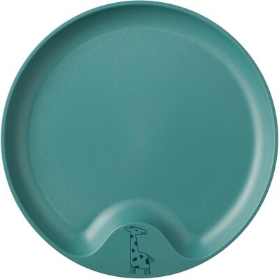 Assiette pour enfants Mepal Mio - Turquoise foncé - Publicité Assiette pour enfants Mepal Mio - Turquoise foncé - Publicité