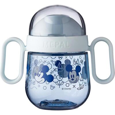 Mepal, Vaisselle + couverts pour enfants, Mio Antilekbeker - Mickey Mouse, 200ml - Publicité Mepal, Vaisselle + couverts pour enfants, Mio Antilekbeker - Mickey Mouse, 200ml - Publicité