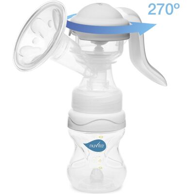 Nuvita Poussoir Manuel - 2 Phases, Ergonomique, Portable - Publicité Nuvita Poussoir Manuel - 2 Phases, Ergonomique, Portable - Publicité