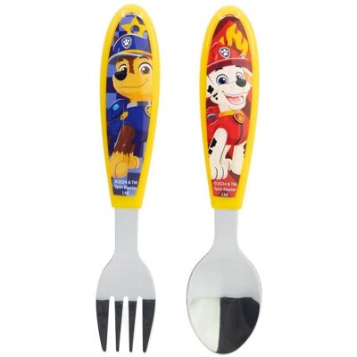 Stor, Vaisselle + couverts pour enfants, Paw Patrol "Rescue Pups" - Kinderbesteck Set 2-teilig - Publicité Stor, Vaisselle + couverts pour enfants, Paw Patrol "Rescue Pups" - Kinderbesteck Set 2-teilig - Publicité
