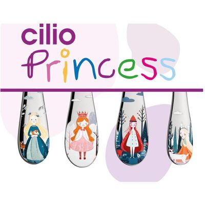 Cilio, Vaisselle + couverts pour enfants, Couverts pour enfants Princess 4pcs. Publicité Cilio, Vaisselle + couverts pour enfants, Couverts pour enfants Princess 4pcs. Publicité