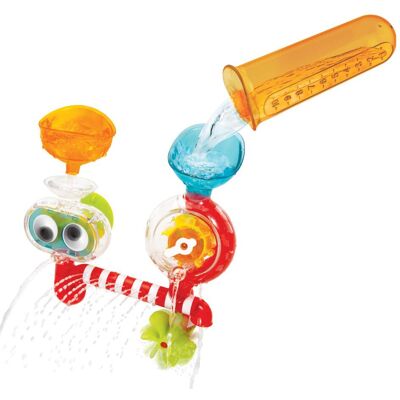 Jouet de bain multicolore Yookidoo - Laboratoire d'eau Spin 'N' Sprinkle - Accessoire pour bébé - Publicité Jouet de bain multicolore Yookidoo - Laboratoire d'eau Spin 'N' Sprinkle - Accessoire pour bébé - Publicité