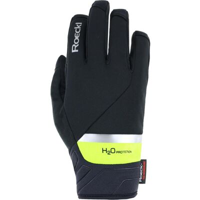 ROECKL SPORTS Gants de cyclisme imperméables Ranten 2 - Noir/Jaune fluo - Publicité ROECKL SPORTS Gants de cyclisme imperméables Ranten 2 - Noir/Jaune fluo - Publicité