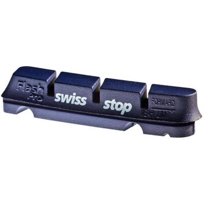 Plaquettes de frein Swissstop Flash Pro BXP en alliage - Bleu - Vélos de route - Publicité Plaquettes de frein Swissstop Flash Pro BXP en alliage - Bleu - Vélos de route - Publicité